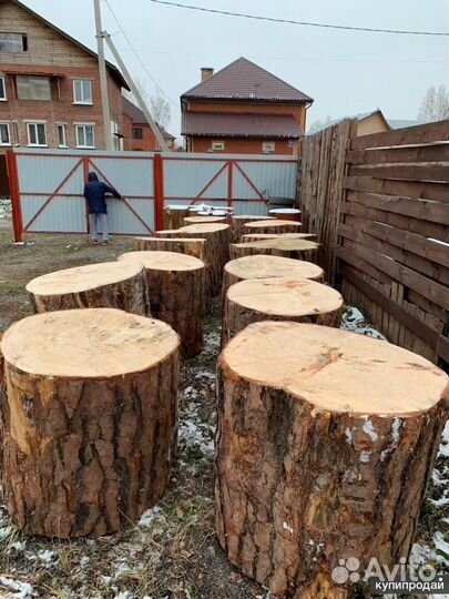 Колода для рубки мяса дубовая