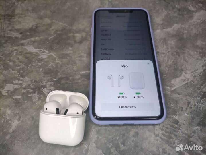 Беспроводные наушники pro 5 анимация,новые