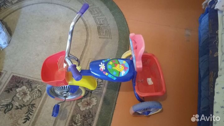 Велосипед Детский Трёхколёсный (требуется Ремонт)