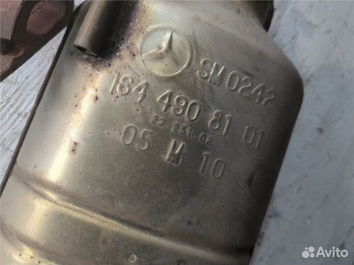 Глушитель Mercedes R W251 2005, 2006