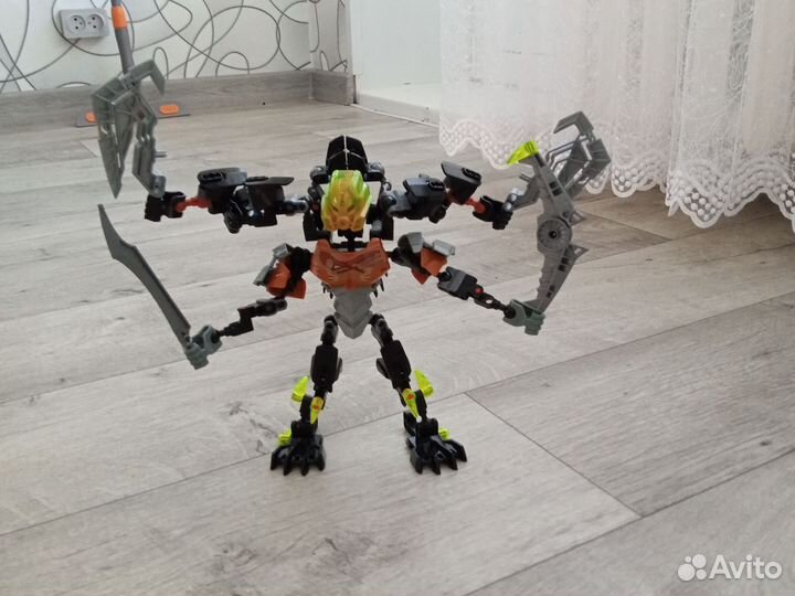 Lego Bionicle самоделка похату рассекатель