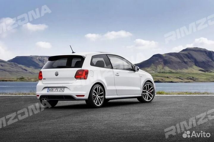 Литой диск в стиле Volkswagen R17 5x100