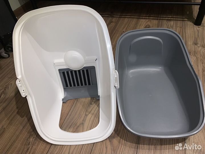Кошачий лоток закрытый