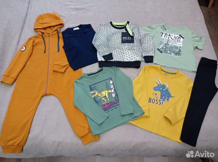 Вещи пакетом на мальчика, 98-104