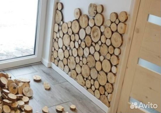 Спилы и срезы деревьев для декора и творчества