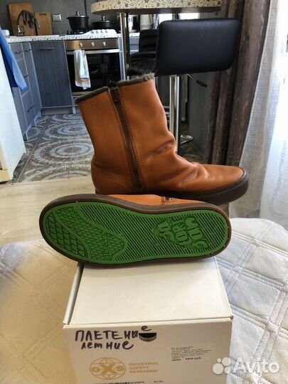 Сапоги женские натуральная кожа 37 размер