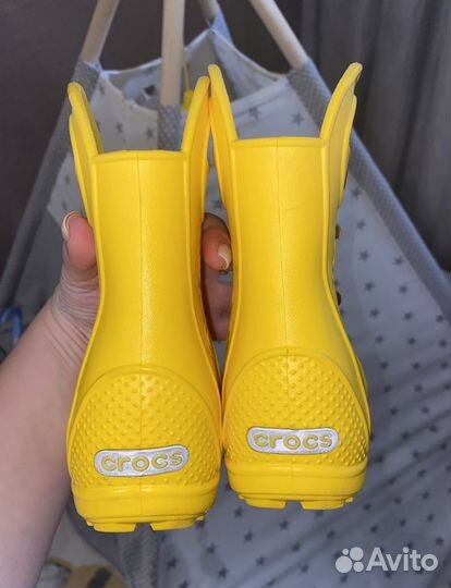 Резиновые сапоги crocs c7