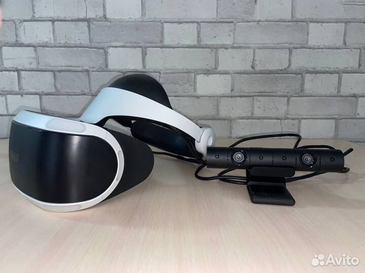 Шлем/очки виртуальной реальности VR ps4+камера