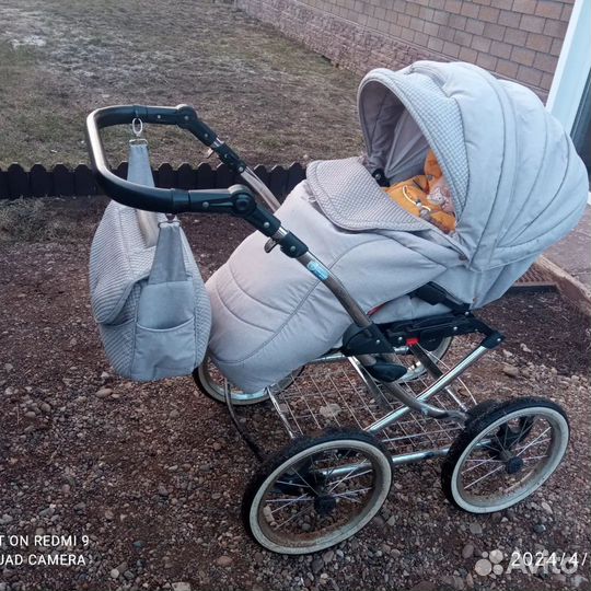 Коляска 2 в 1 adamex katrina