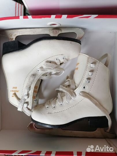 Фигурные коньки 29 размер graf граф монтана голд