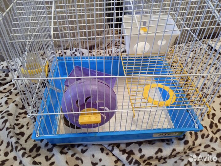 Клетка для хомяка бу
