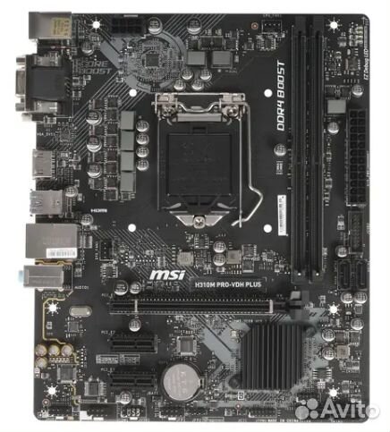 Материнская плата MSI H310M PRO-VDH-plus