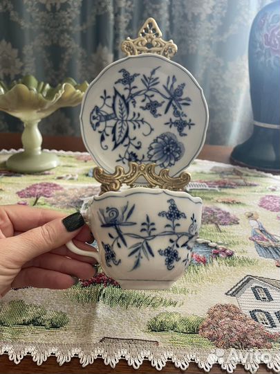 Чайная пара мейсен