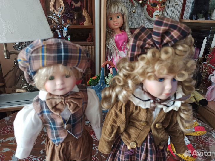 Пара Коллекционных / Интерьерных кукол