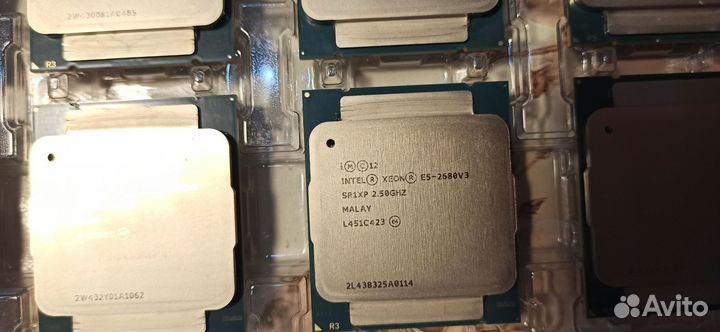 Intel server xeon E5-2680 V3 OEM 12 ядер 24 потока