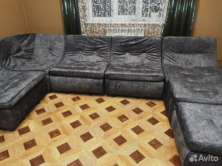 Перетяжка мягкой мебели (бесплатная доставка)