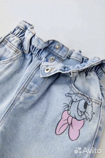 Джинсы zara для девочки 92-116
