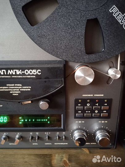 Катушечный магнитофон олимп мпк-005С