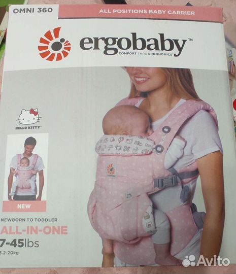Эргорюкзак ergobaby omni 360