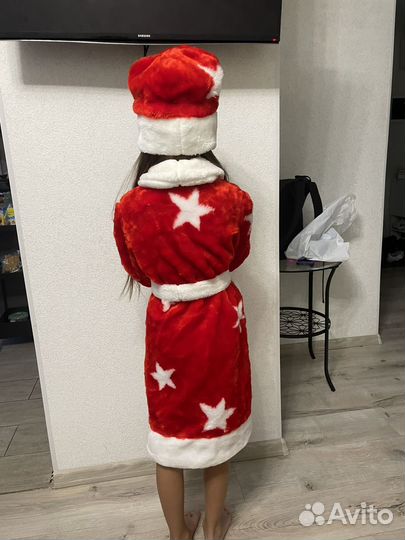 Костюм деда мороза детский