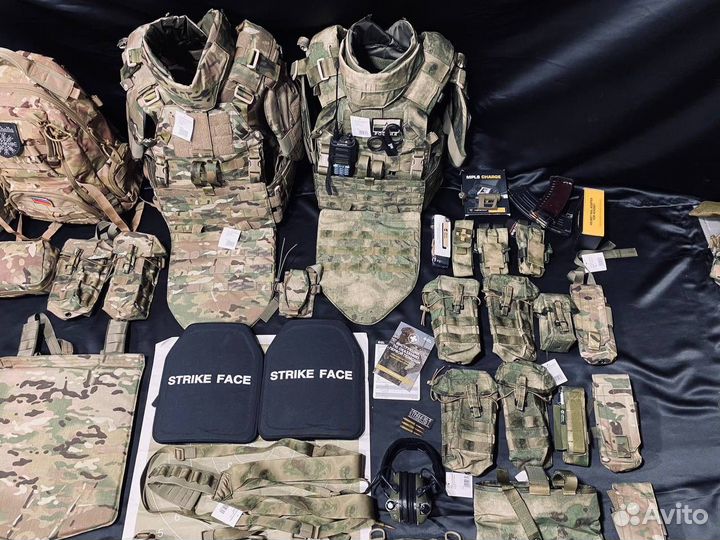 Боевой бронежилет, мультикам / мох