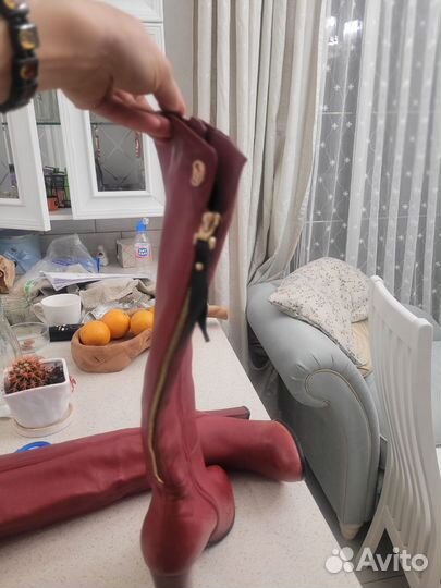 Сапоги женские натуральная кожа 39 размер, демис