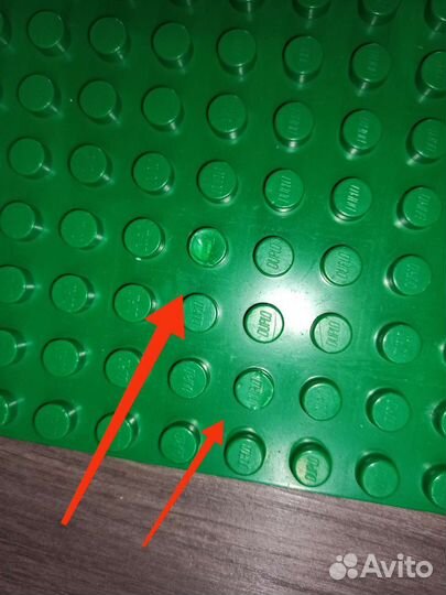 Большая пластина lego duplo