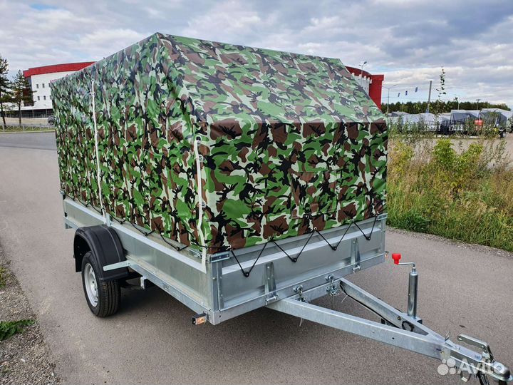 Прицеп Курганский камуфляж 3.20*1.50