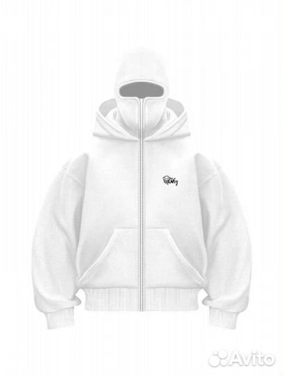 Зип Худи с балаклавой tommy sinny