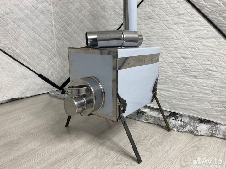 Печка в палатку, мобильную баню