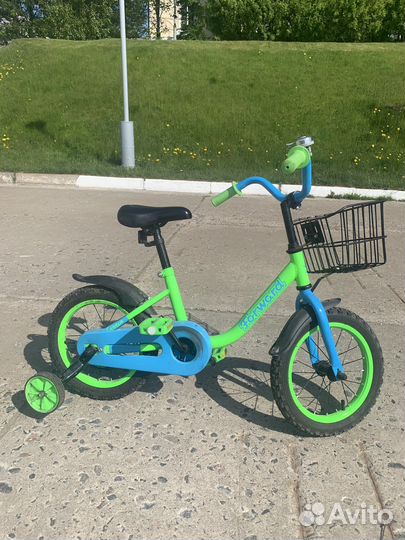 Велосипед Forward Barrio 12 зеленый (2021