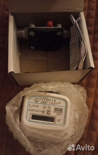 Новый Счётчик газа сгбм