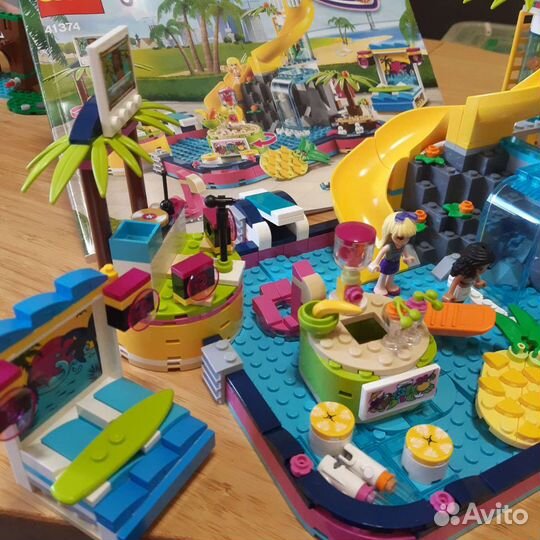 Lego френдс оригинал вечеринка у бассейна 41374