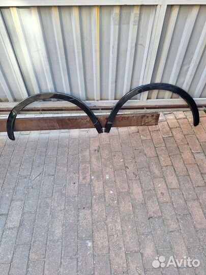 Молдинги задних крыльев Audi Q3 8U