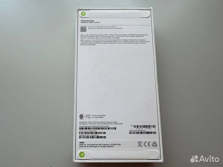 iPhone 15 Pro Max, 256 ГБ