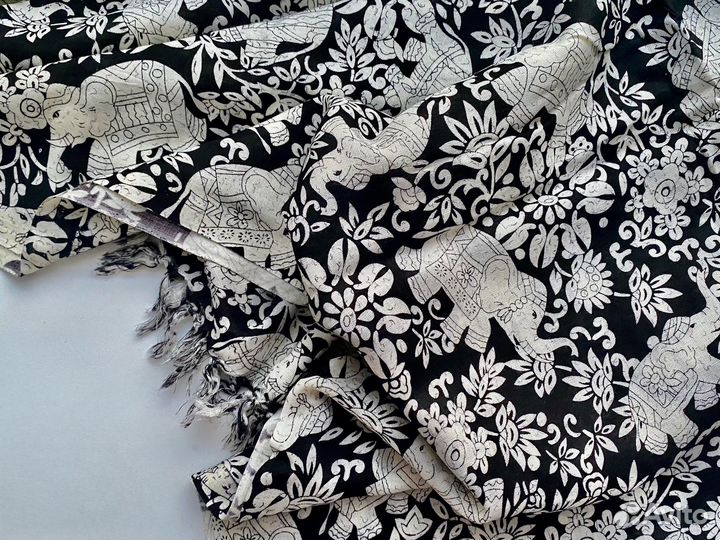 Палантин Индия хлопок новый