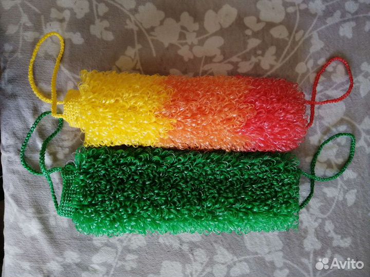 Мочалка ручной работы