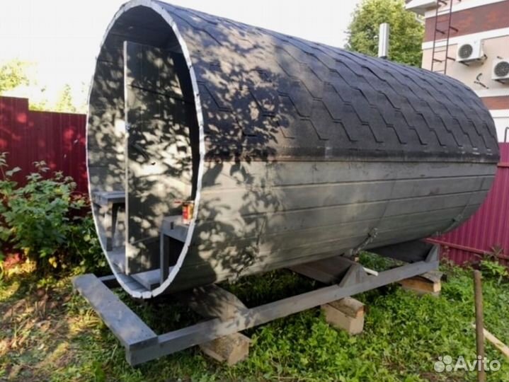 Бани-бочки квадро в наличии