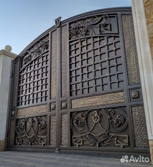 Кованые ворота и калитки