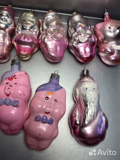 Елочные игрушки СССР одним лотом