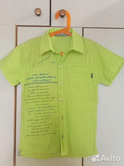 Рубашки для мальчика 122