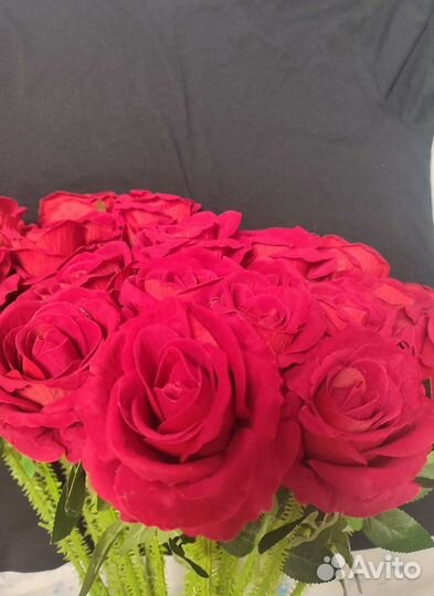 Искусственные цветы розы