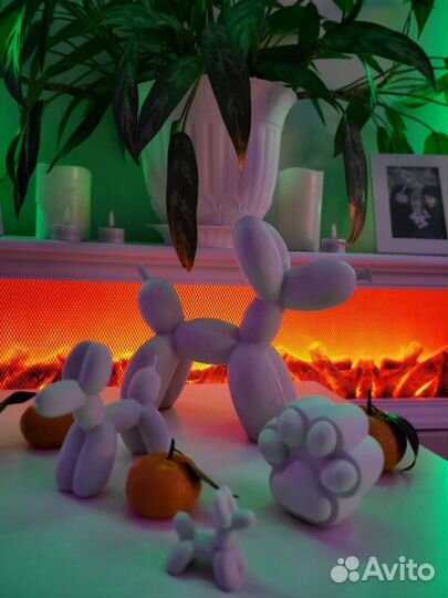 Статуэтка из гипса Собака Balloon