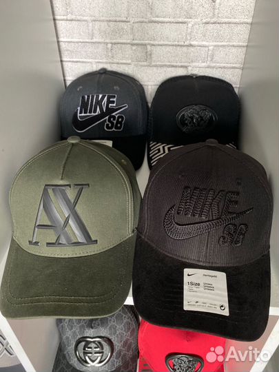 Бейсболка кепка разных брендов (premium)