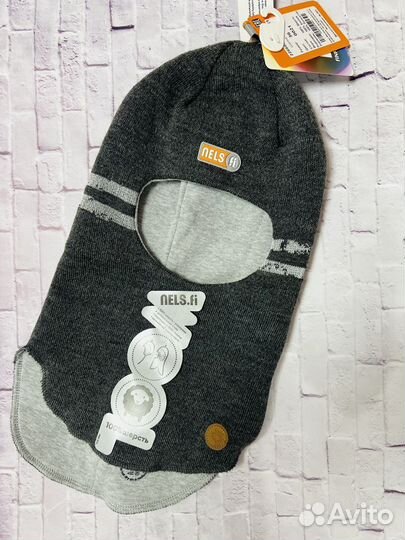 Шапка шлем новая nels 56 для мальчика