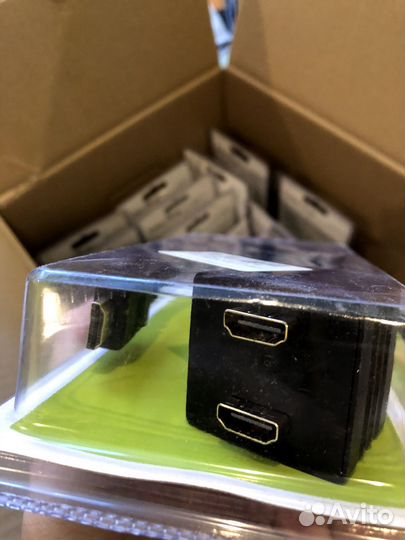 Кабель адаптер hdmi 2x hdmi Telecom
