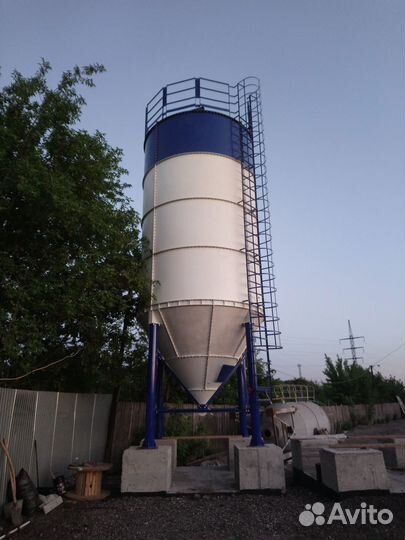 Силоса сыпучих материалов от 12 до 220 тонн