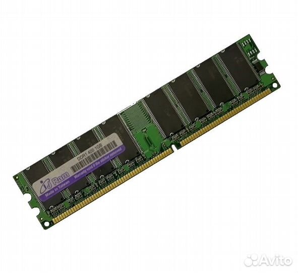 Б/у озу Dimm 1Gb PC-3200(400) DDR iJ RAM