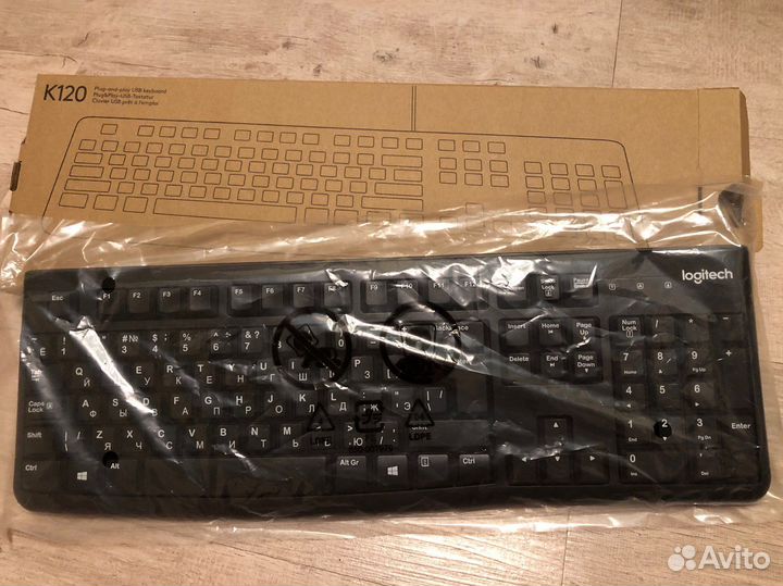 Клавиатура logitech k120