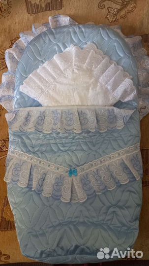 Конверт на выписку для мальчика